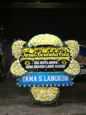 Papan Bunga Duka di Tarafu